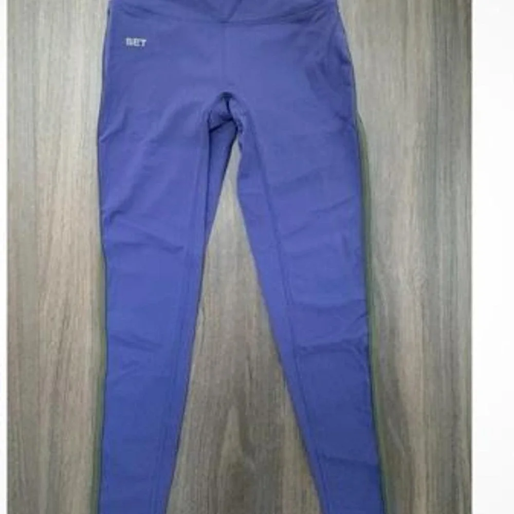 Set active Lagoon leggings blue green stripe